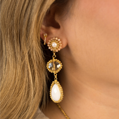 Aretes Peonía