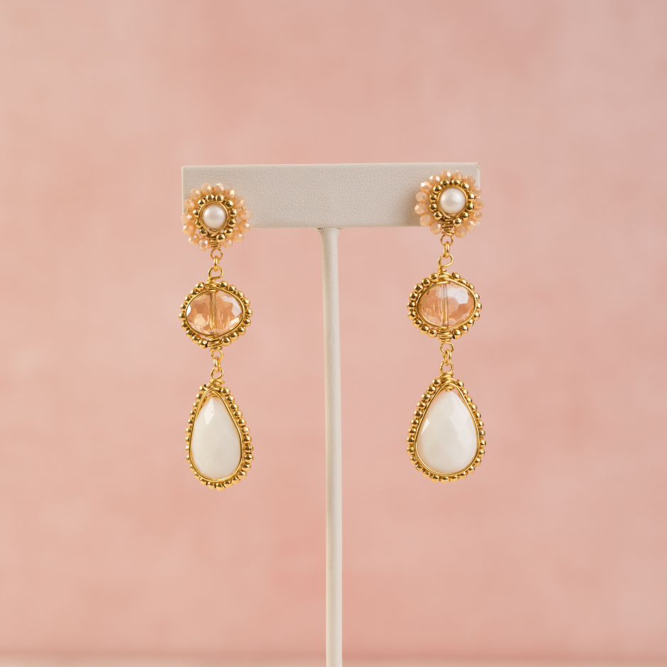 Aretes Peonía
