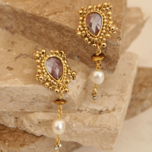 Aretes Begonia