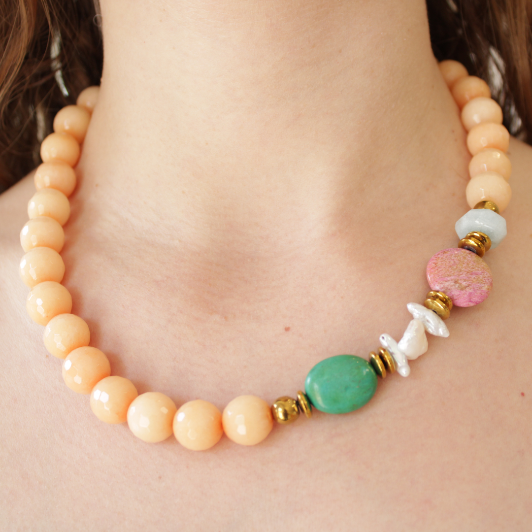 Collar hecho a mano por Flor de Agua