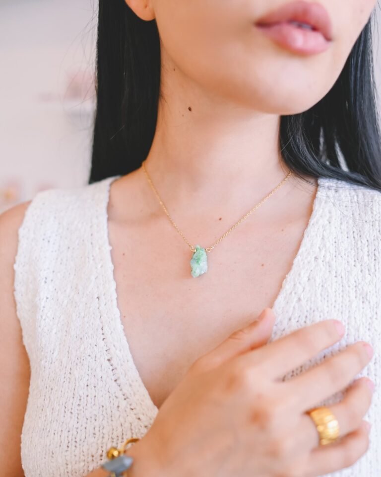 Collar de perla de Flor de Agua