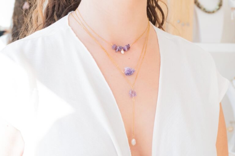 Aretes y pulseras de Flor de Agua